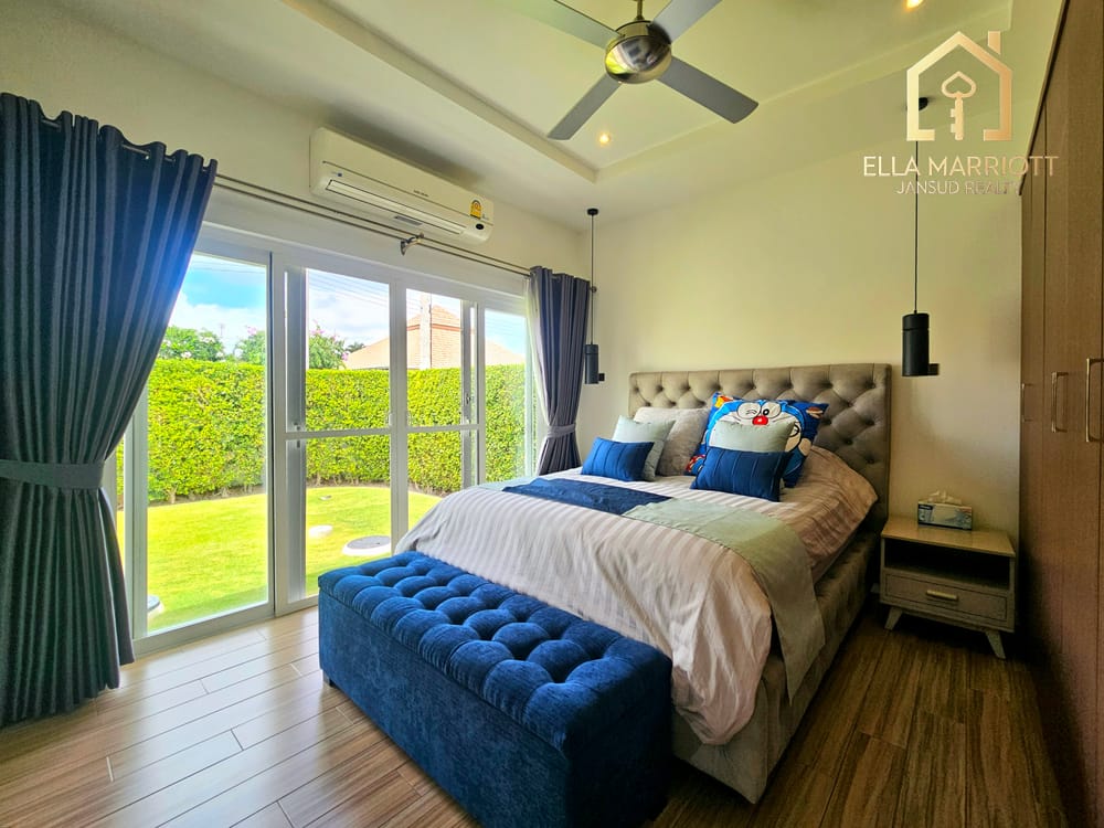Großzügige 3-Schlafzimmer Pool-Villa in Hua Hin 112 – Khao Tao zu verkaufen – mit 24/7 Sicherheit 27