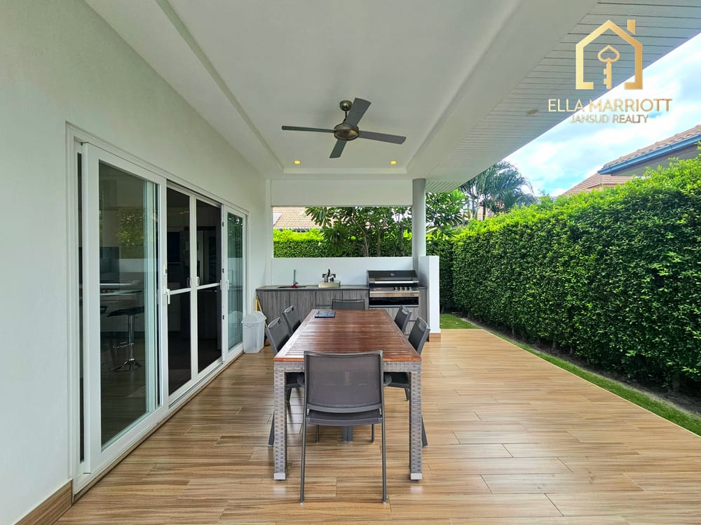 Großzügige 3-Schlafzimmer Pool-Villa in Hua Hin 112 – Khao Tao zu verkaufen – mit 24/7 Sicherheit 30