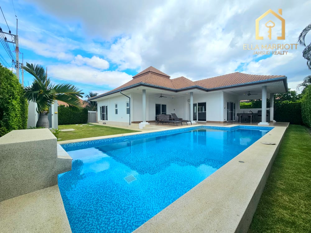 Großzügige 3-Schlafzimmer Pool-Villa in Hua Hin 112 – Khao Tao zu verkaufen – mit 24/7 Sicherheit 33