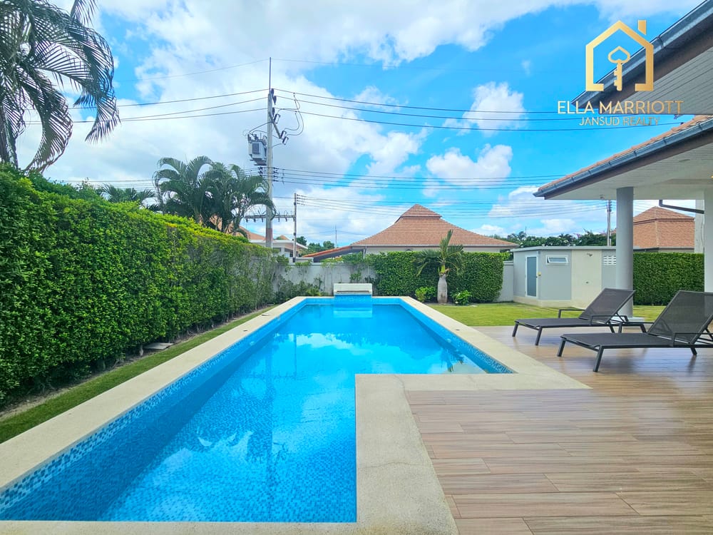 Großzügige 3-Schlafzimmer Pool-Villa in Hua Hin 112 – Khao Tao zu verkaufen – mit 24/7 Sicherheit 39