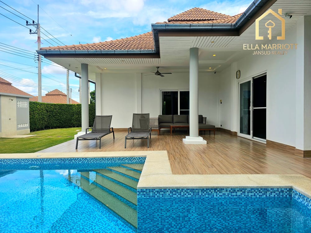 Großzügige 3-Schlafzimmer Pool-Villa in Hua Hin 112 – Khao Tao zu verkaufen – mit 24/7 Sicherheit 43