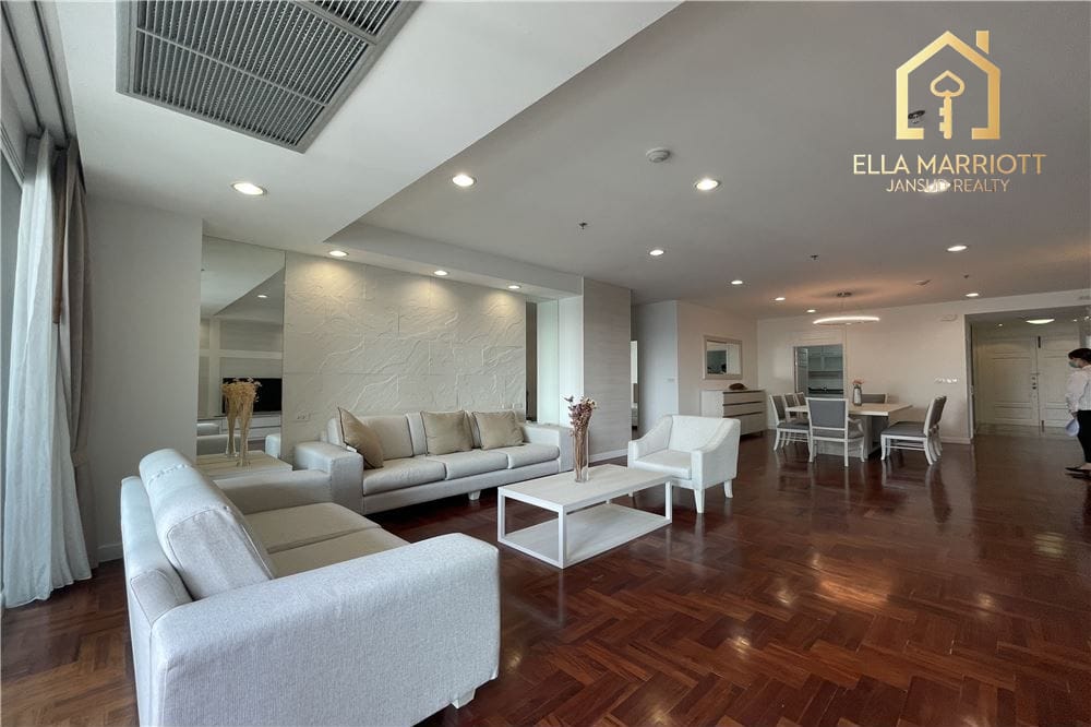 Rent 140K | 250sqm Renovated 4BR | Sukhumvit 24 | Pet-Friendly 1