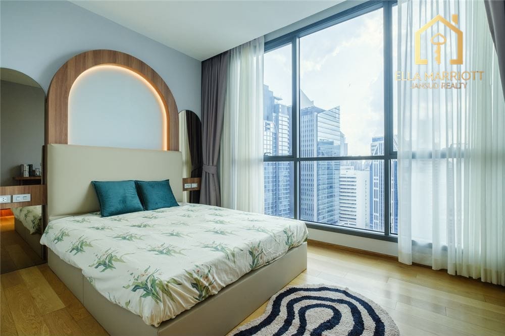 Rent 140K | Hyde Sukhumvit 13 | 180sqm 3BR | 21st Floor | 250m to BTS 17