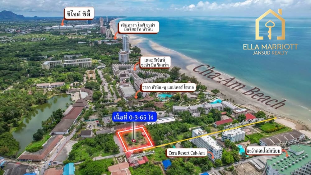Prime Commercial Land for Sale Near the Beach (Cha-Am – Hua Hin) 2