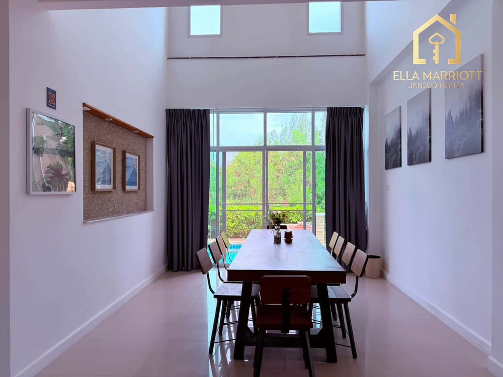 Rare Find! Spacious Villa Private Basement Hin Lek Fai 8