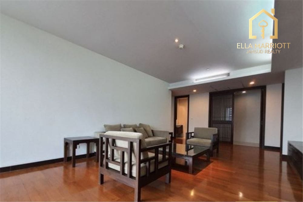 Rent 95K | 231sqm 3+1BR | Thonglor High-Rise | Big Balcony 2