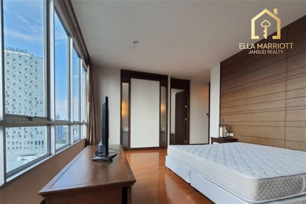 Rent 95K | 231sqm 3+1BR | Thonglor High-Rise | Big Balcony 7