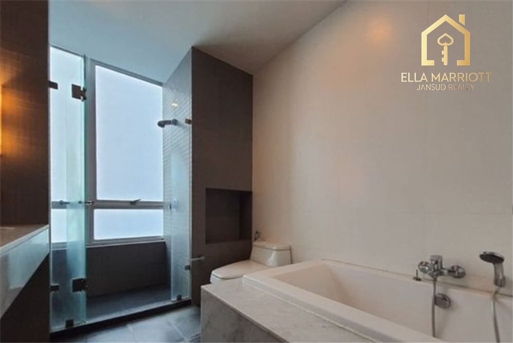 Rent 95K | 231sqm 3+1BR | Thonglor High-Rise | Big Balcony 8