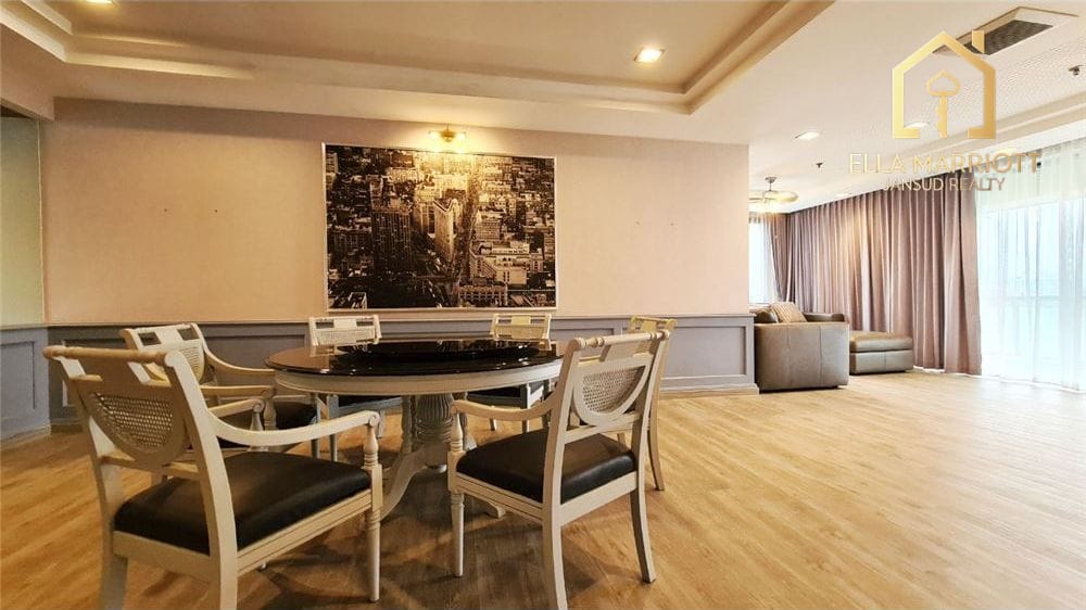 Renovated 3BR Condo for Rent at Soi Polo | 247sqm | 19 mins Walk to MRT & Lumpini Park 4
