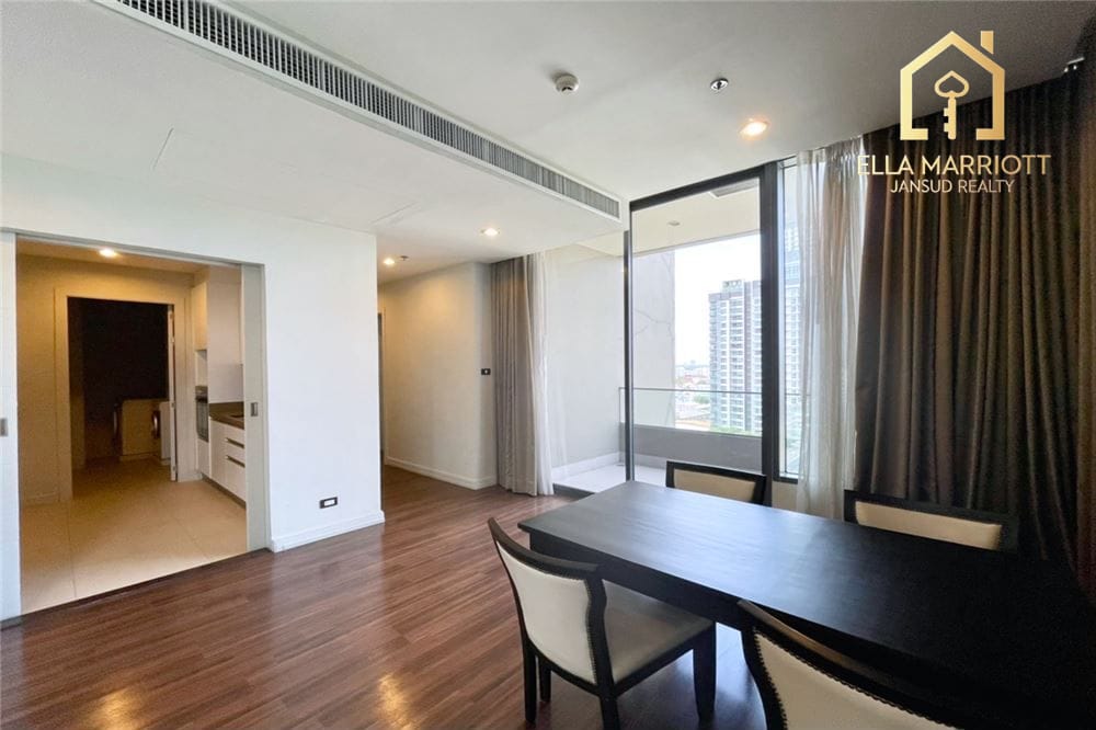 Rent 70K | 113sqm Reno 2BR | High Floor | 200m to BTS Chong Nonsi 5