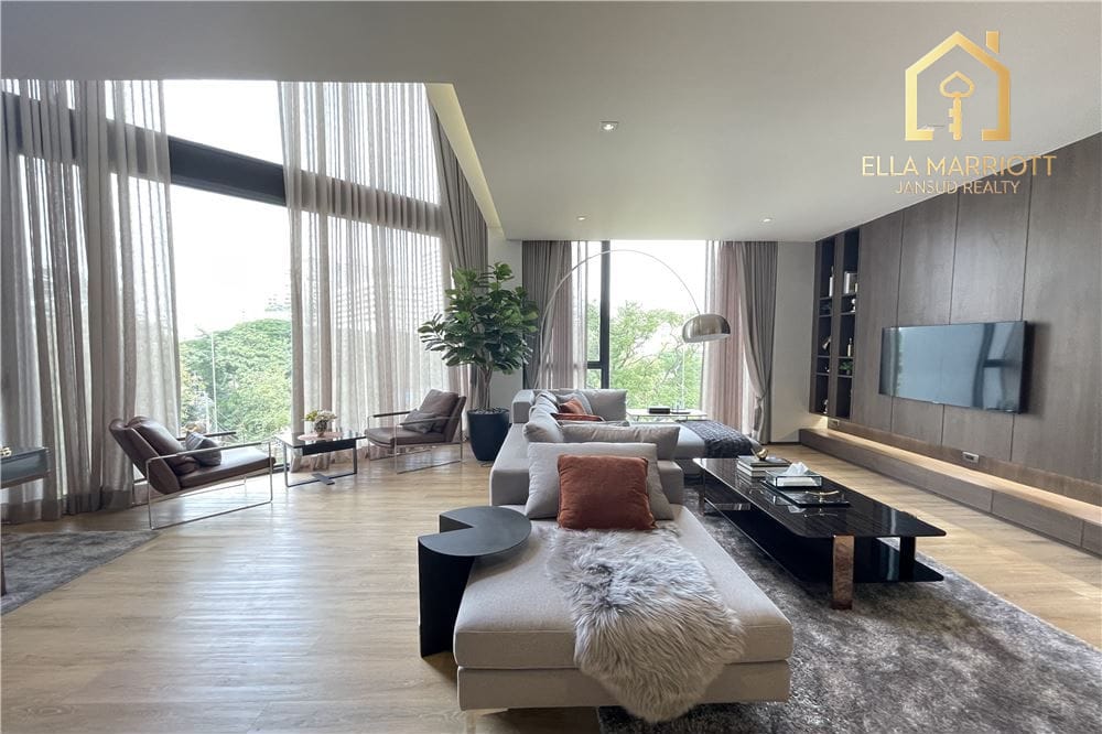 Brandneue 3+1-SZ-Wohnung zur Miete in Phrom Phong - 270m², Haustierfreundlich, 190.000 25