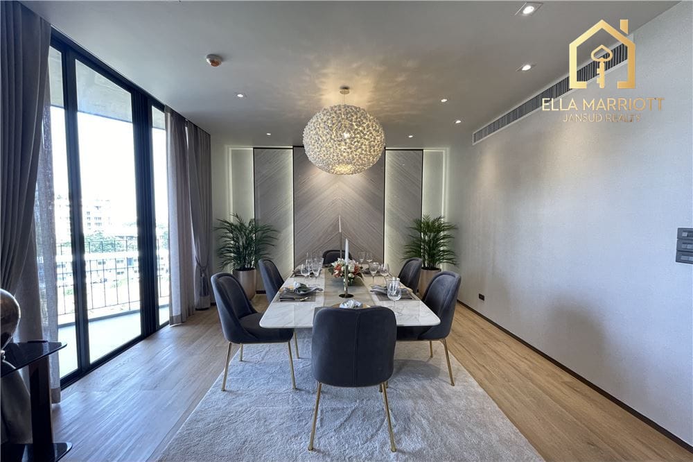 Brandneue 3+1-SZ-Wohnung zur Miete in Phrom Phong - 270m², Haustierfreundlich, 190.000 3