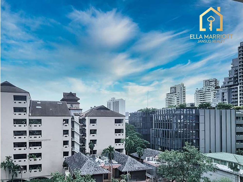 Rent 180K | 320sqm 4BR Family Suite | Dual Balconies | Phrom Phong 15