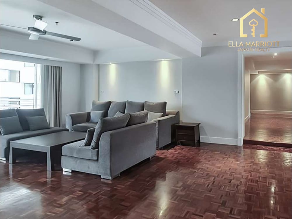 Rent 180K | 320sqm 4BR Family Suite | Dual Balconies | Phrom Phong 2