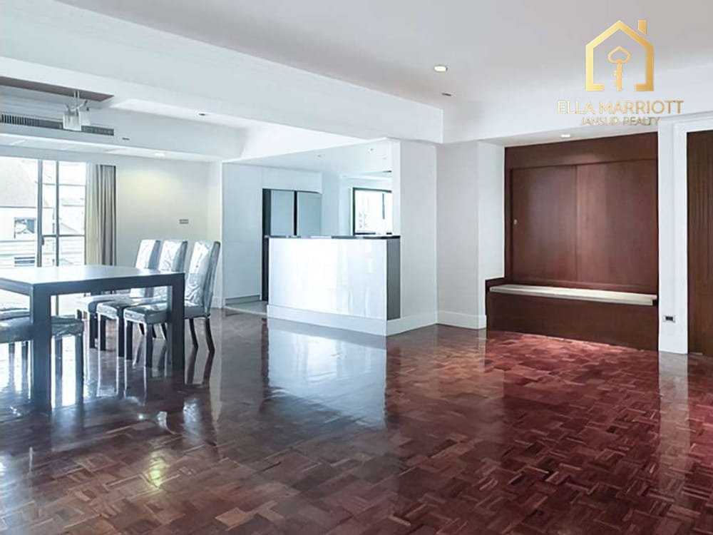 Rent 180K | 320sqm 4BR Family Suite | Dual Balconies | Phrom Phong 5