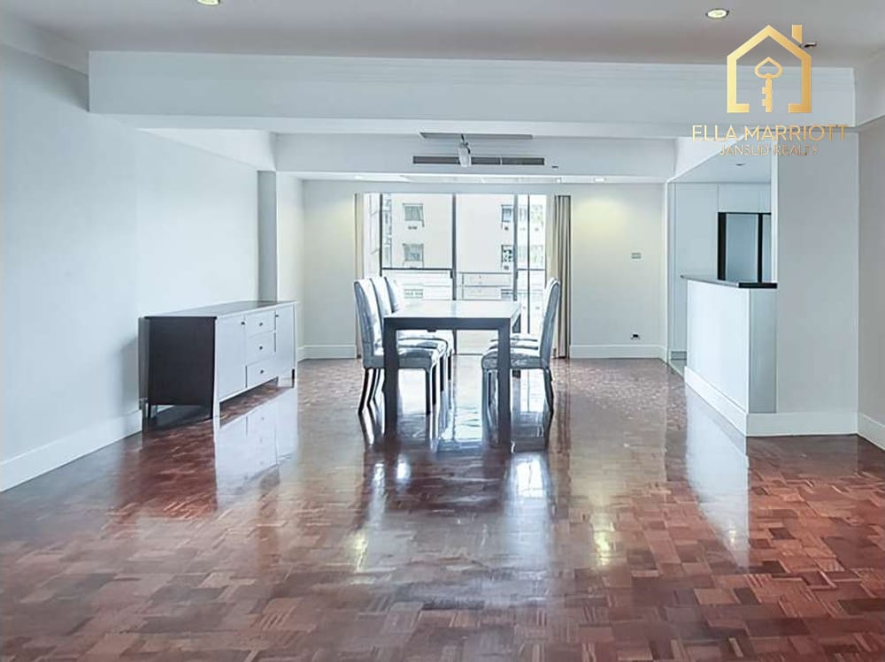 Rent 180K | 320sqm 4BR Family Suite | Dual Balconies | Phrom Phong 6