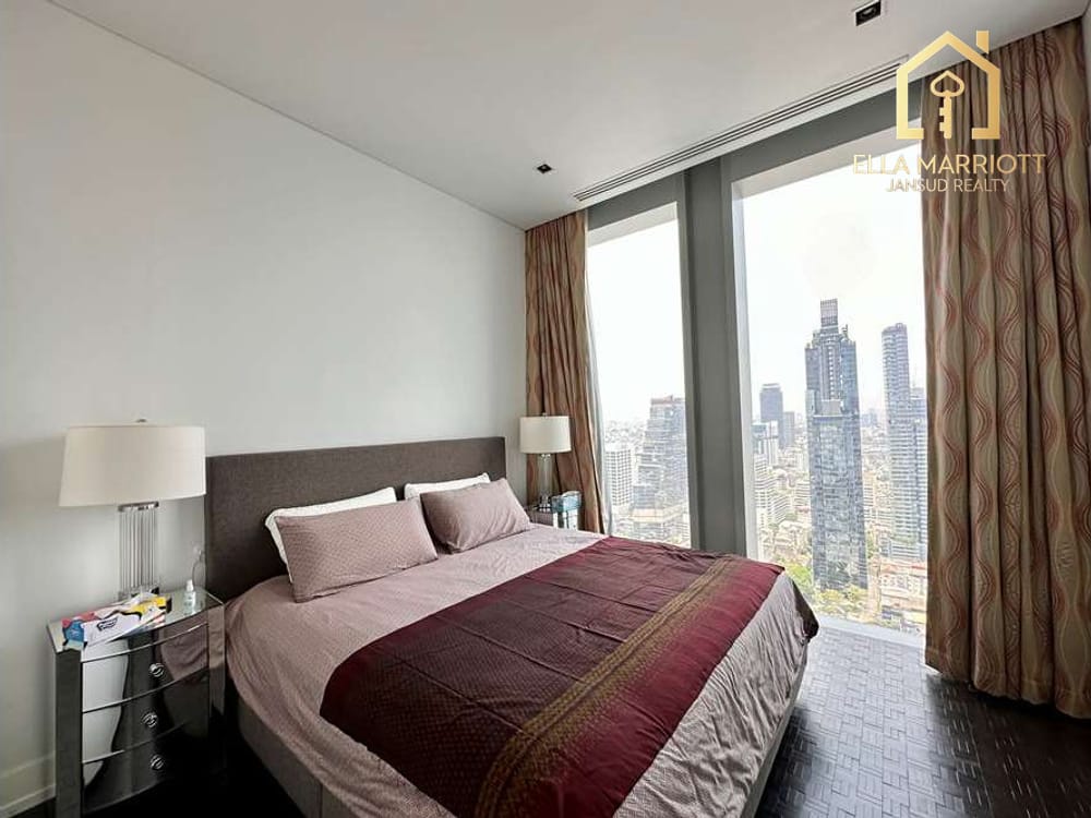 Luxuriöses Wohnen in einer Eigentumswohnung im Ritz-Carlton MahaNakhon – 6 Gehminuten zur BTS Chong Nonsi. 9