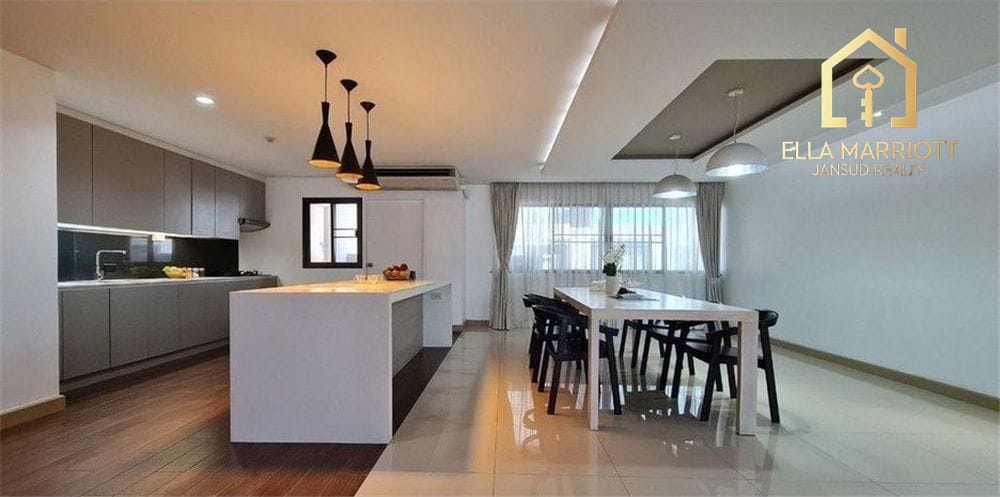 Rent 75K | 220sqm Thonglor Gem | 3BR Reno | Pet-Friendly 6
