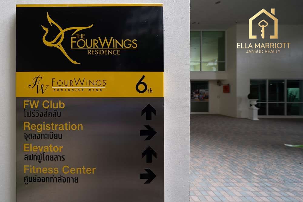 Luxurious Condo at Fourwings Residence, Bangkapi - 11 Mins Walk to MRT Yaek Lam Sali 49