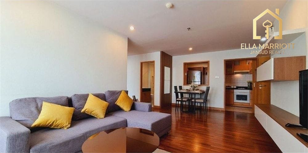 Rent 50K | 91sqm 2BR Wood-Style | Sukhumvit 24 | Near Benjasiri Park 2