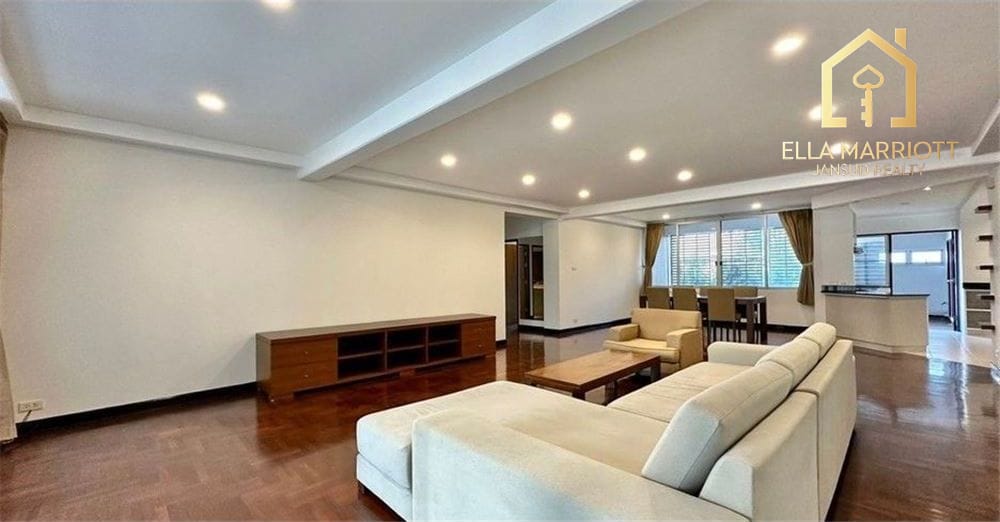 For Rent - Spacious 3BR Low-Rise Apartment in Sukhumvit 27 | 230 sqm 4