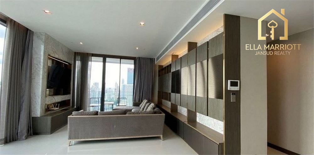 Ultra-Luxuriöse 3-Schlafzimmer-Eigentumswohnung mit Mieter in Q1 Sukhumvit zu verkaufen 4