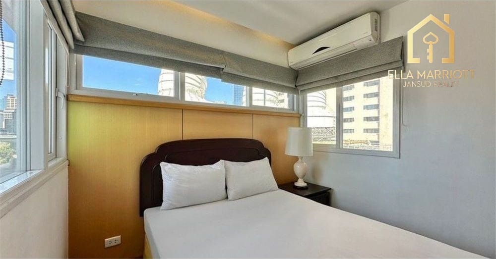 Haustierfreundliche 2-Schlafzimmer-Wohnung zur Miete in Sathorn 11