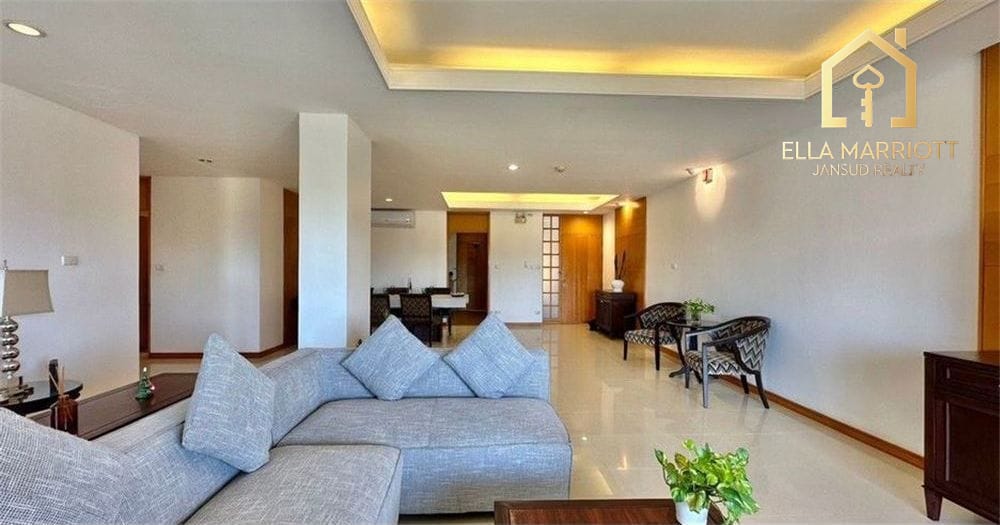 Haustierfreundliche 2-Schlafzimmer-Wohnung zur Miete in Sathorn 2