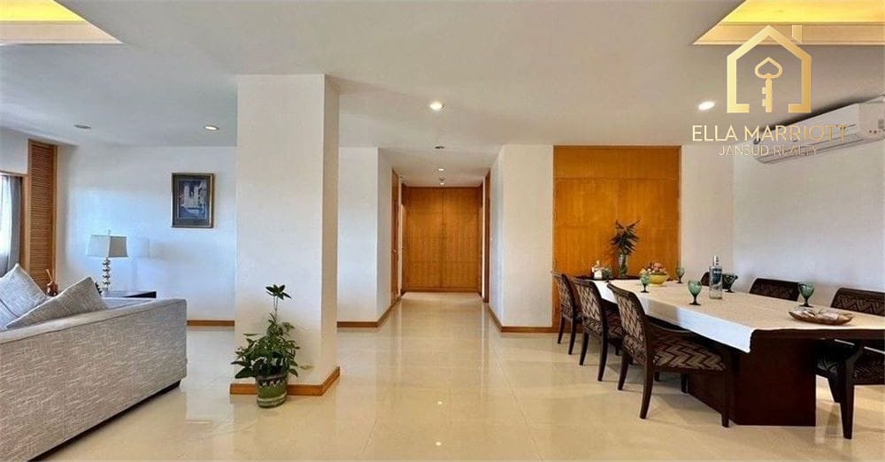 Haustierfreundliche 2-Schlafzimmer-Wohnung zur Miete in Sathorn 3