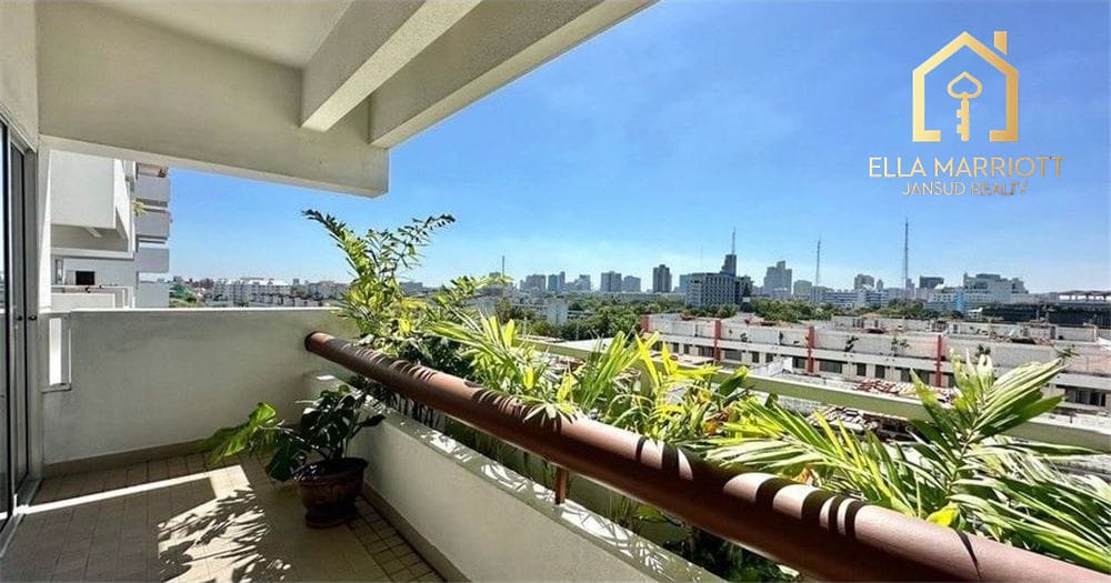 Haustierfreundliche 2-Schlafzimmer-Wohnung zur Miete in Sathorn 8