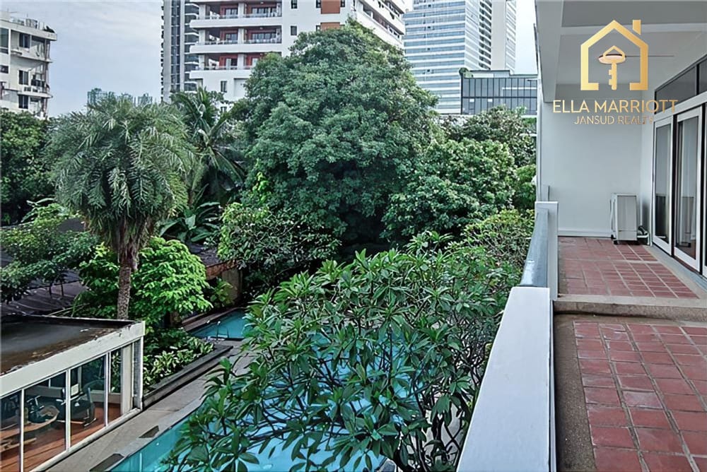Haustierfreundliche 4-Zimmer-Wohnung in Sathon | 280m² Nähe BTS & Schulen | Miete 110.000 16