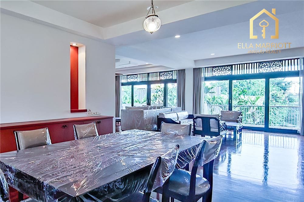 Haustierfreundliche 4-Zimmer-Wohnung in Sathon | 280m² Nähe BTS & Schulen | Miete 110.000 3