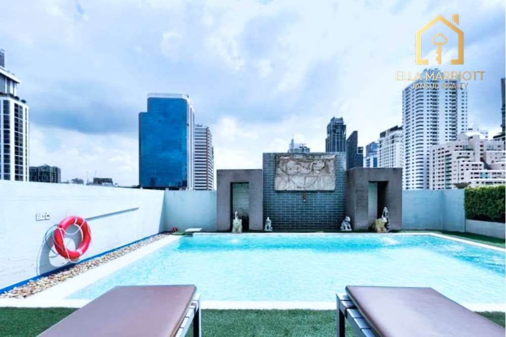 2BR Condo in Sukhumvit 61 | Pet-Friendly & Shuttle to BTS 10