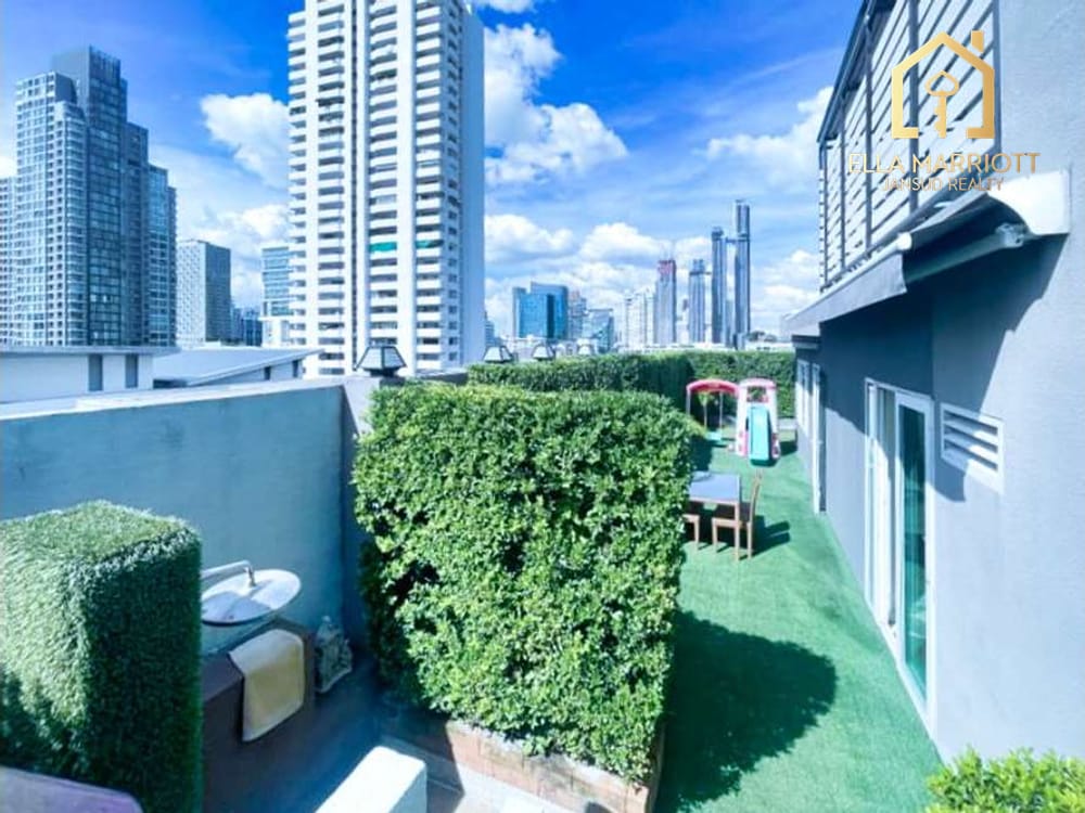 2BR Condo in Sukhumvit 61 | Pet-Friendly & Shuttle to BTS 11