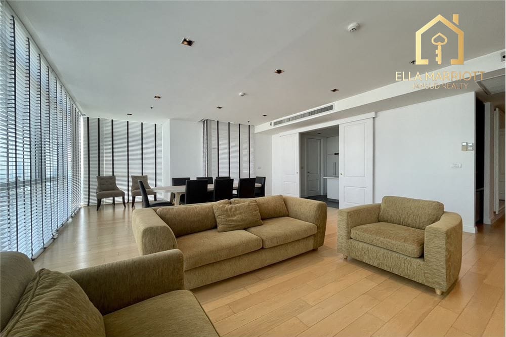 Zur Miete: 3-Zimmer-Wohnung in der Athenee Residence, 4 Gehminuten zur BTS Phloen Chit, Bangkok. 2