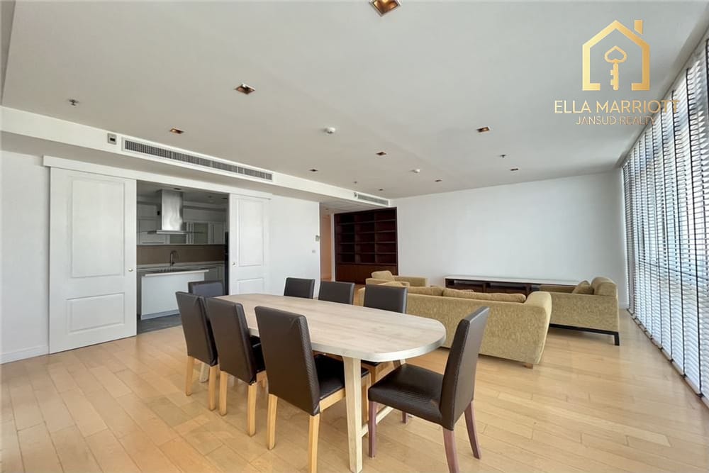 Zur Miete: 3-Zimmer-Wohnung in der Athenee Residence, 4 Gehminuten zur BTS Phloen Chit, Bangkok. 3