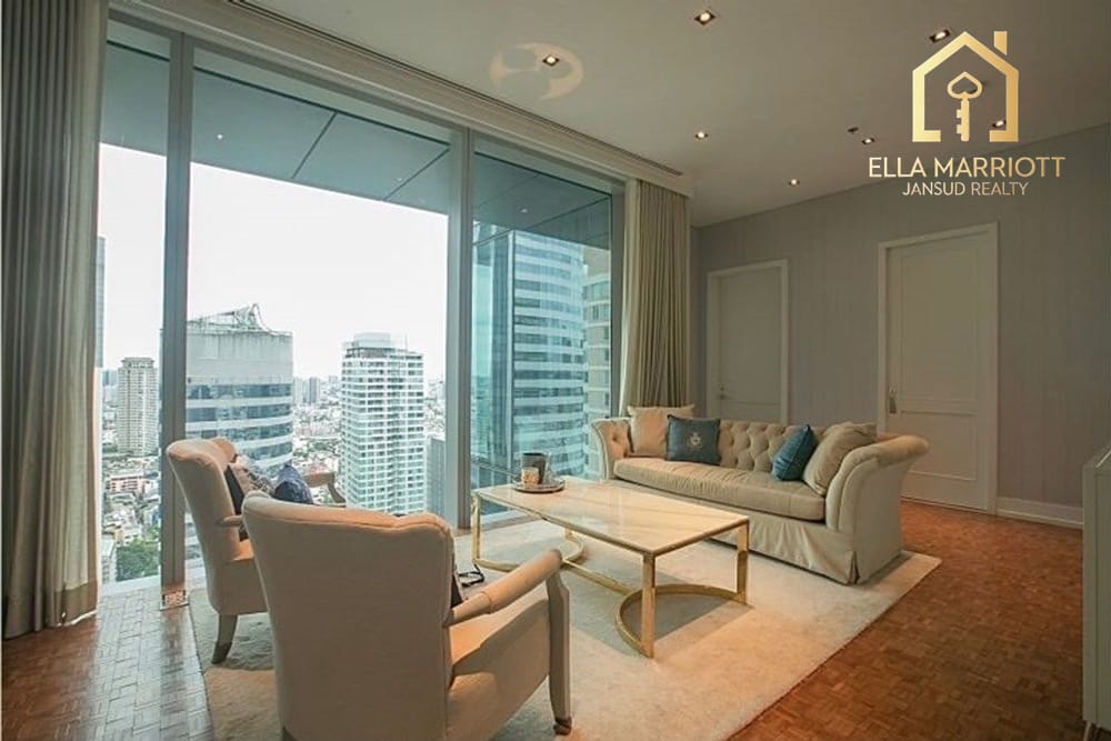 Sale 120MB | Ritz-Carlton MahaNakhon | 222sqm 3BR Sky Res | High Floor 3