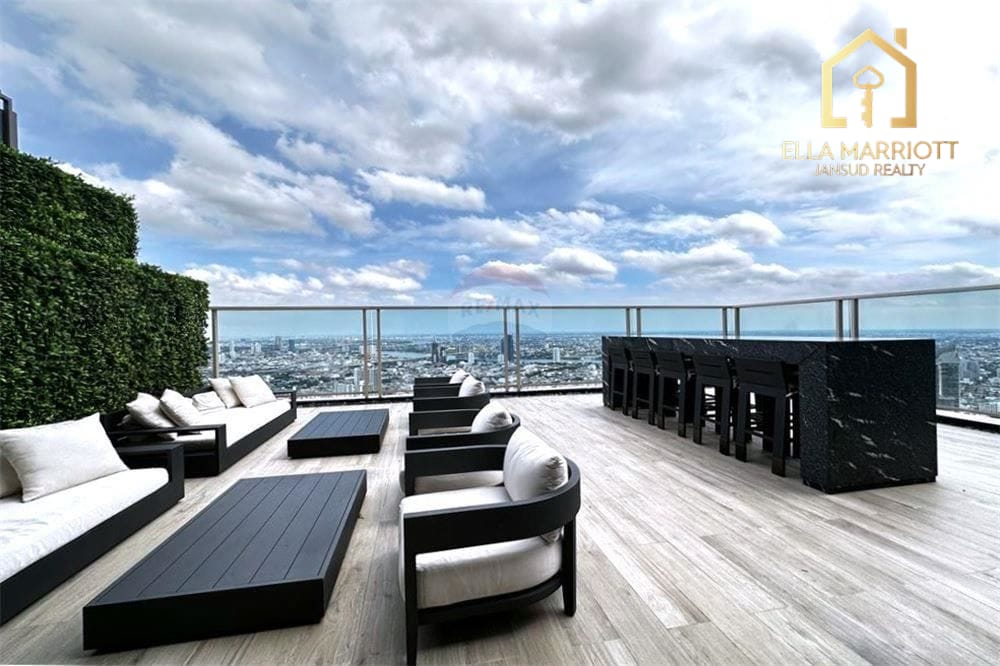 Elegante 2-Zimmer-Eigentumswohnung nahe BTS Saphan Taksin – 16 Gehminuten in Bangkoks Elite-Residenzen 44