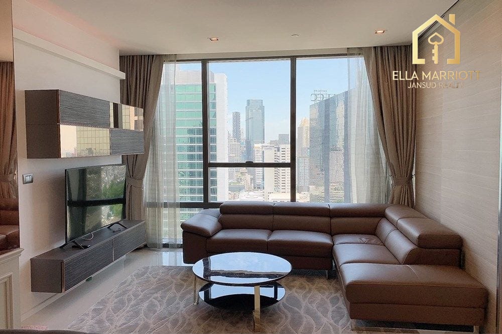 1-Bedroom Condo at The Bangkok Sathon — 2 min walk to BTS Surasak 2