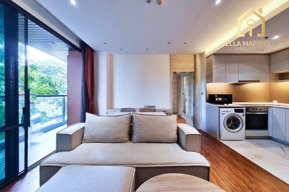 Zu vermieten: 2-Zimmer-Eigentumswohnung, 87 m² – Haustierfreundlich, Nähe BTS Thonglor 2