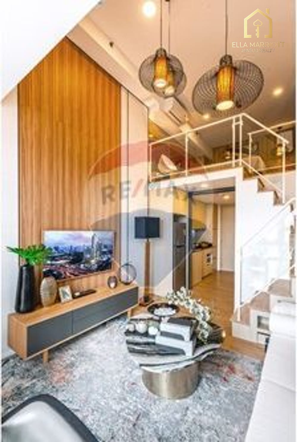 Studio-Wohnung im schicken Bangkok 7