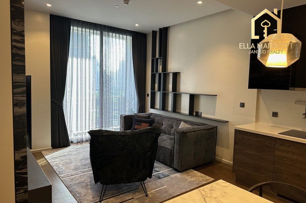 For Rent – Muniq Langsuan | 2 BR | 79 sqm | 12A Floor  (Pet Friendly) 2