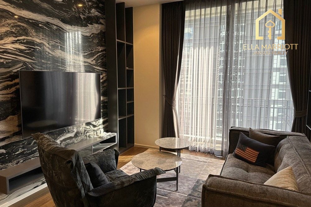 For Rent – Muniq Langsuan | 2 BR | 79 sqm | 12A Floor  (Pet Friendly) 9