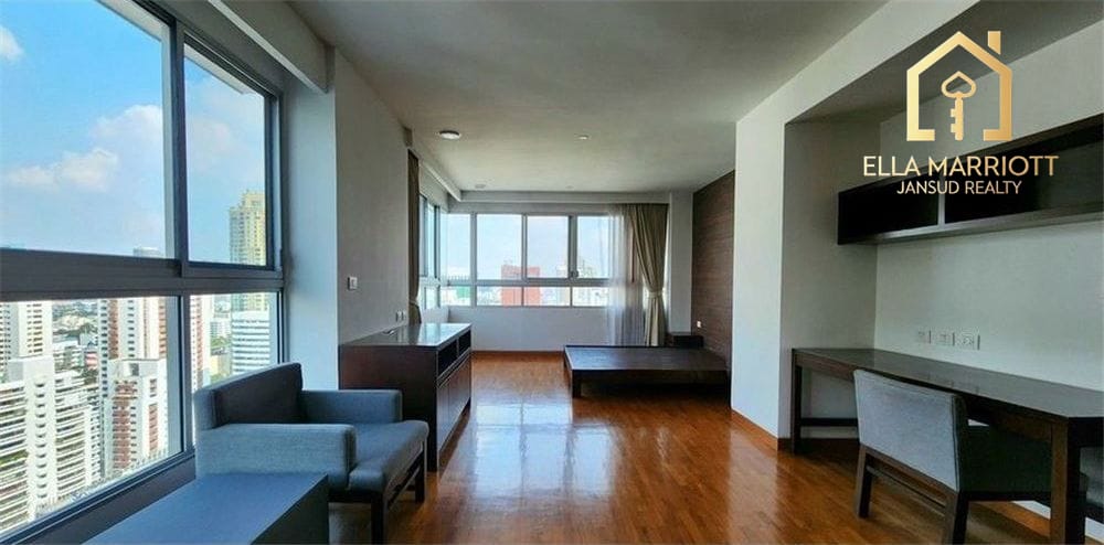 Geräumige 245m² Eigentumswohnung mit 3+1 Schlafzimmern in Asoke | Haustierfreundlich | Nähe BTS & MRT 6