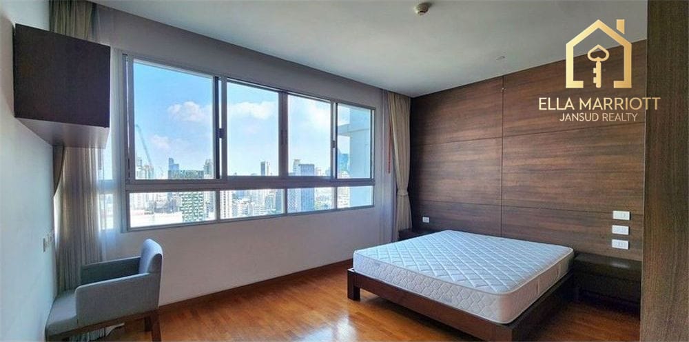 Geräumige 245m² Eigentumswohnung mit 3+1 Schlafzimmern in Asoke | Haustierfreundlich | Nähe BTS & MRT 8