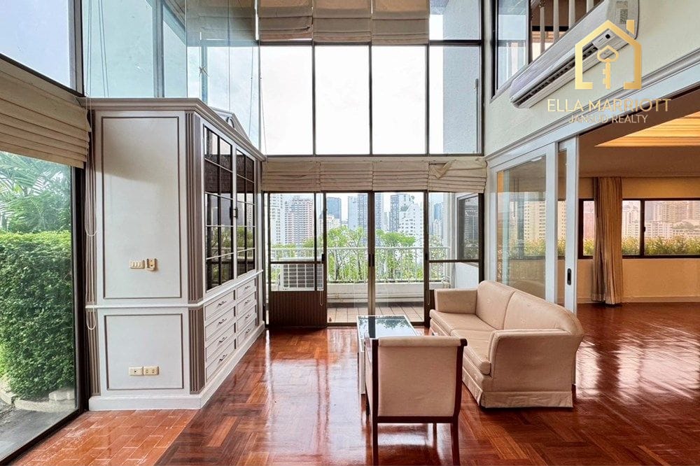 3-Bedroom Condo for Rent - Duplex Penthouse with Private Garden 5