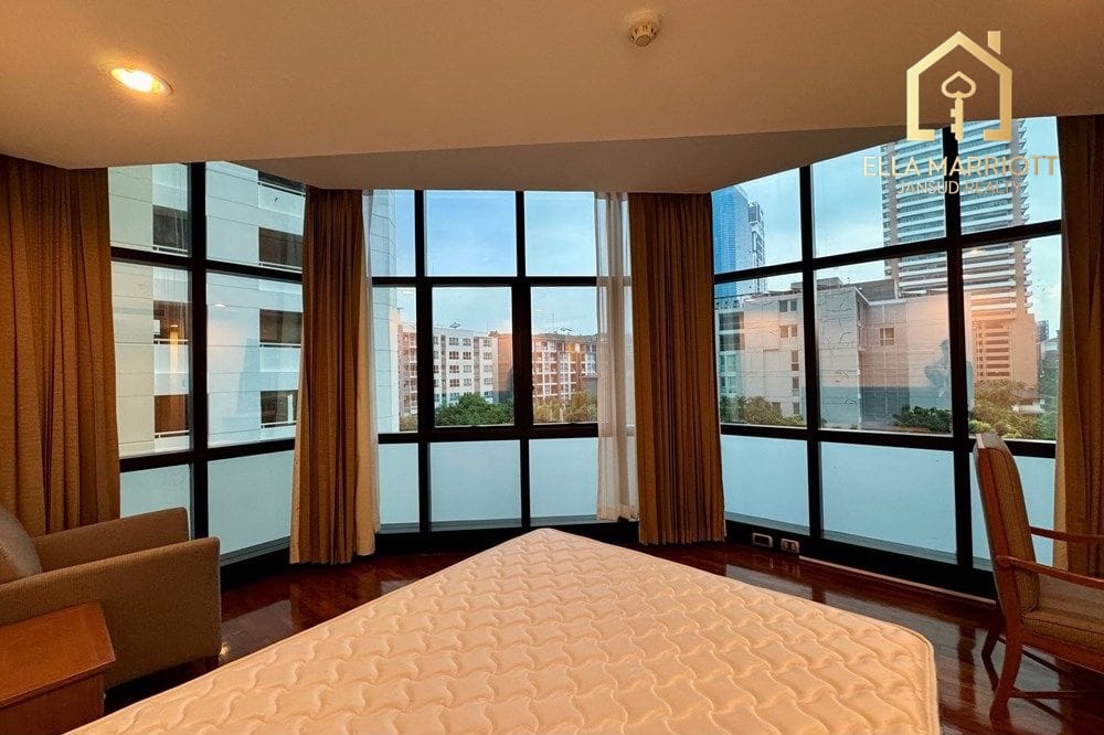 3-Schlafzimmer-Eigentumswohnung zur Miete 120.000 nahe BTS Thonglor - 285 m² mit Büro und Dienstmädchenzimmer 4