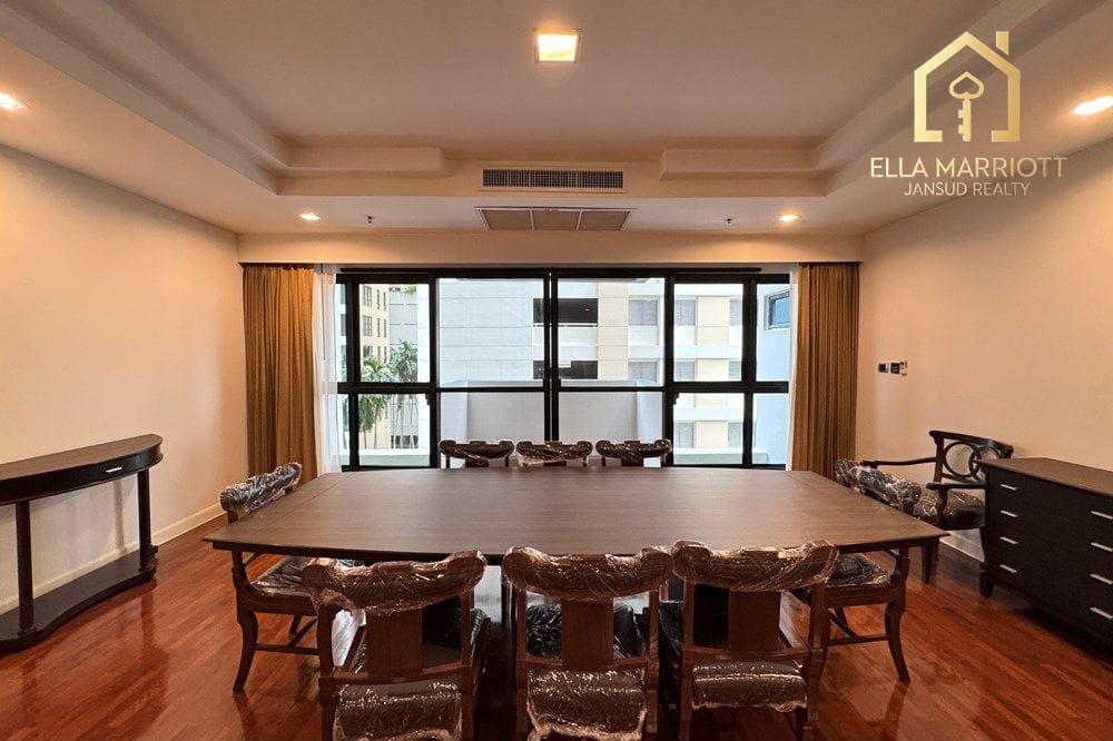 3-Schlafzimmer-Eigentumswohnung zur Miete 120.000 nahe BTS Thonglor - 285 m² mit Büro und Dienstmädchenzimmer 9