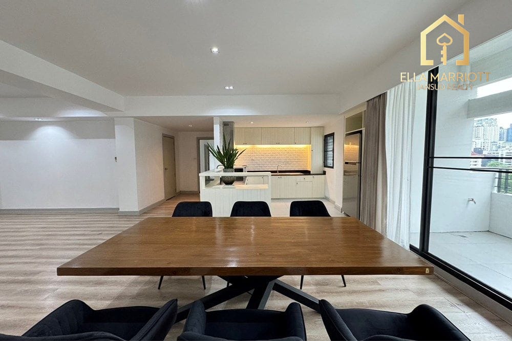 3-Zimmer-Wohnung zur Miete nahe BTS Asoke 10