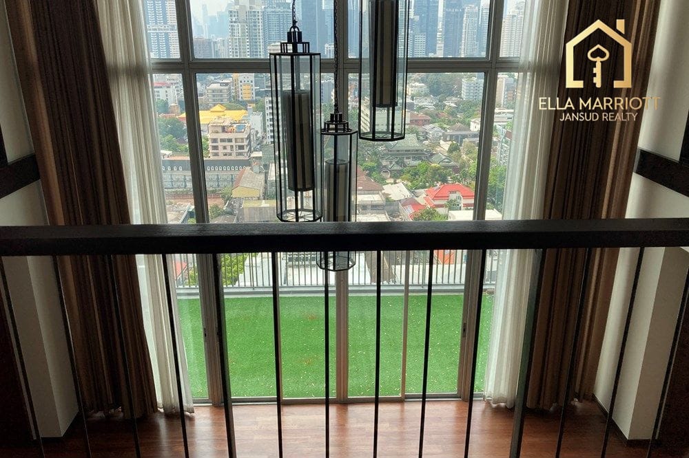 Luxury 550sqm Duplex Sky Villa for Rent near Thonglor BTS - 4+1 Bedrooms 28